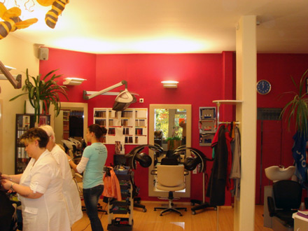 Friseur Vorher